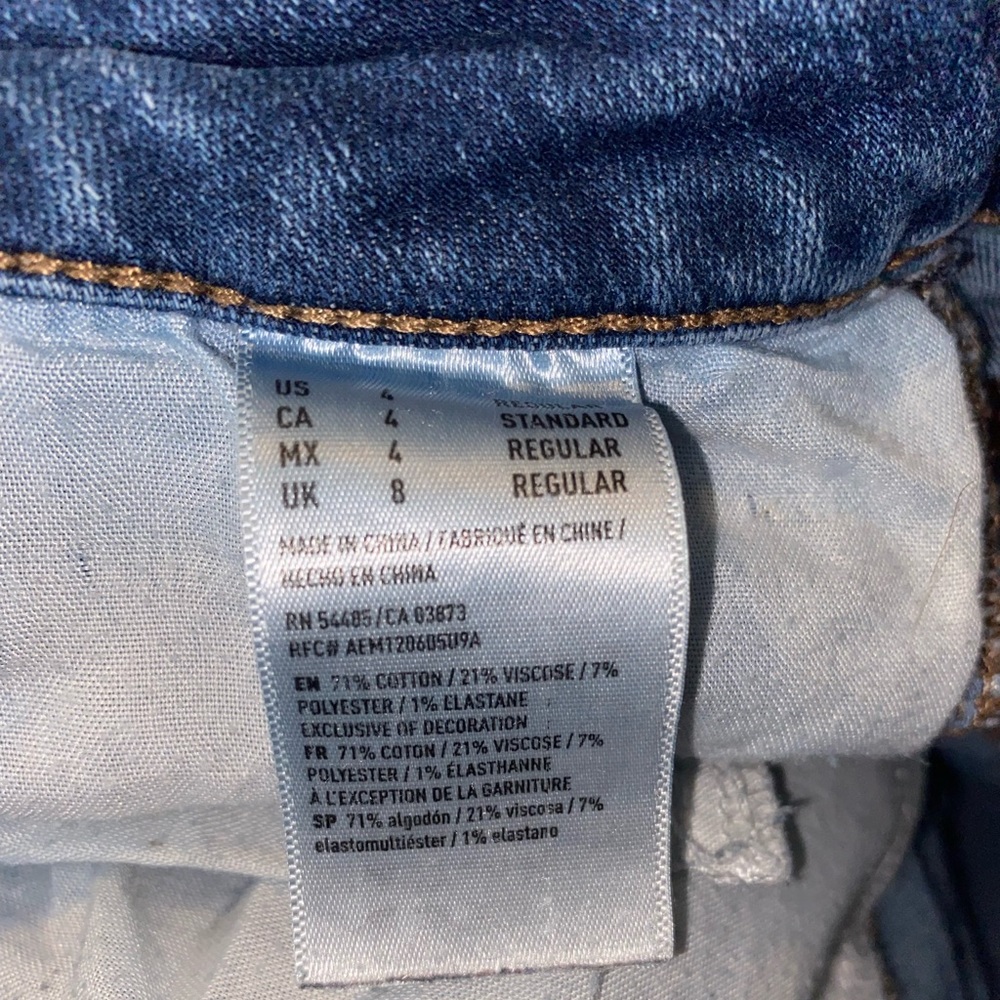 Size 4 American Eagle Jeggings Cropped